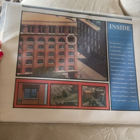 J.F.K. Assassination Historical Journal newspaper collectable NEW vintage - Picture 3 of 7